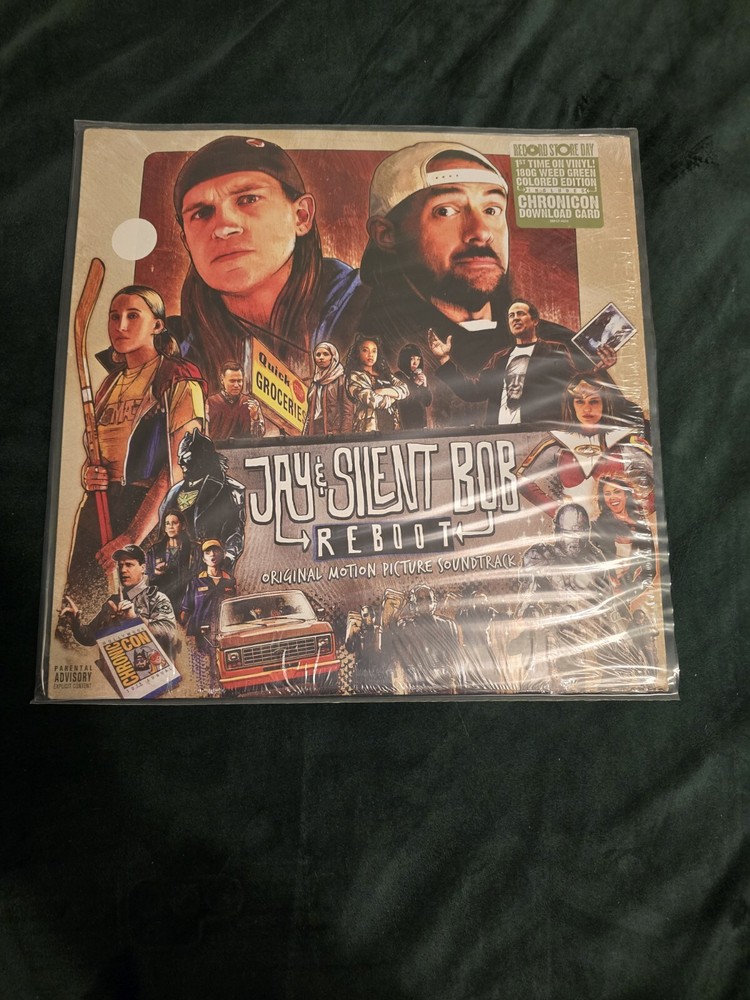 JAY & SILENT BOB REBOOT soundtrack 2019 RSD 180g WEED GREEN VINYL