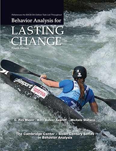 Behavior Analysis for Lasting Change - Textbook, by G. Roy Mayer; - Acceptable
