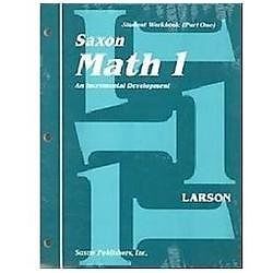 Saxon Math 1: An Incremental Development, Part 1 and 2 [ Linda Matthews ] Used