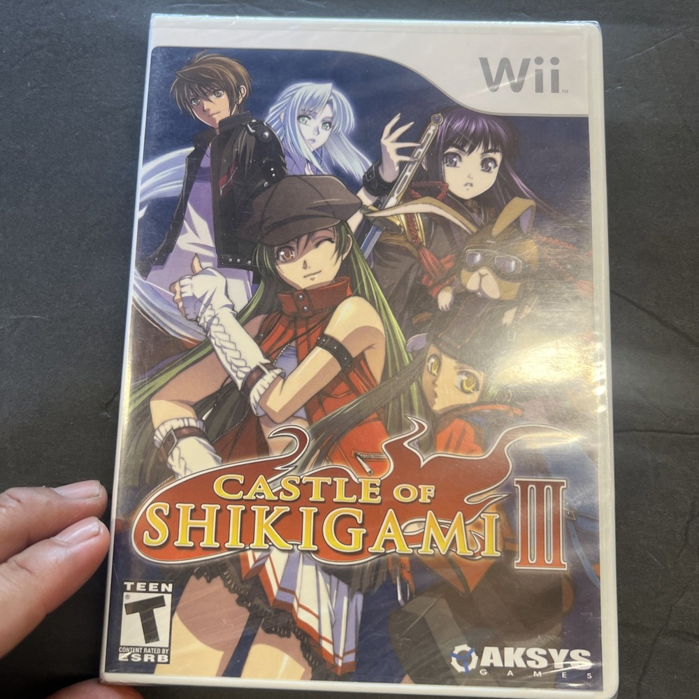 Castle of Shikigami III (Nintendo Wii, 2008) Brand New And Sealed ( NTSC)