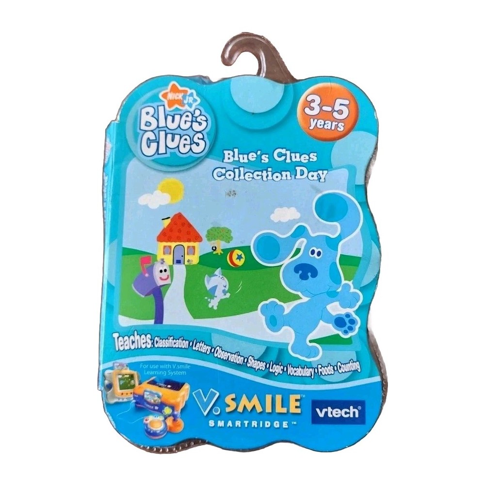 Vtech V.Smile Blue's Clues Educational Cartridge for Kids Day Collection NEW