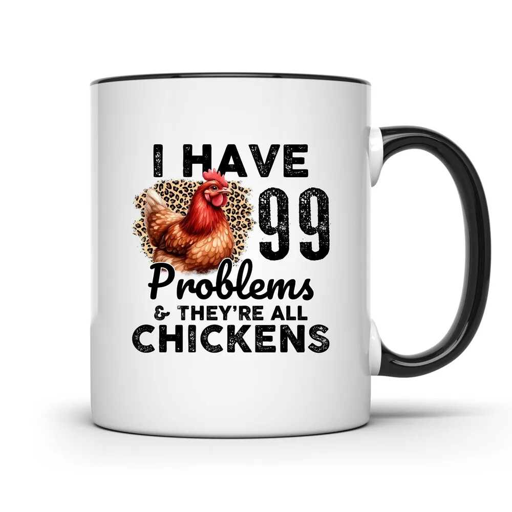 Funny Chicken 11oz Coffee Mug for Hilarious Morning Brews