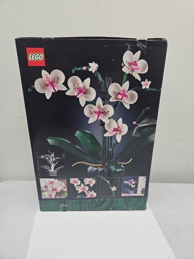 LEGO Botanicals Orchid Building Kit - Create Stunning Artificial Flowers for Home Decor