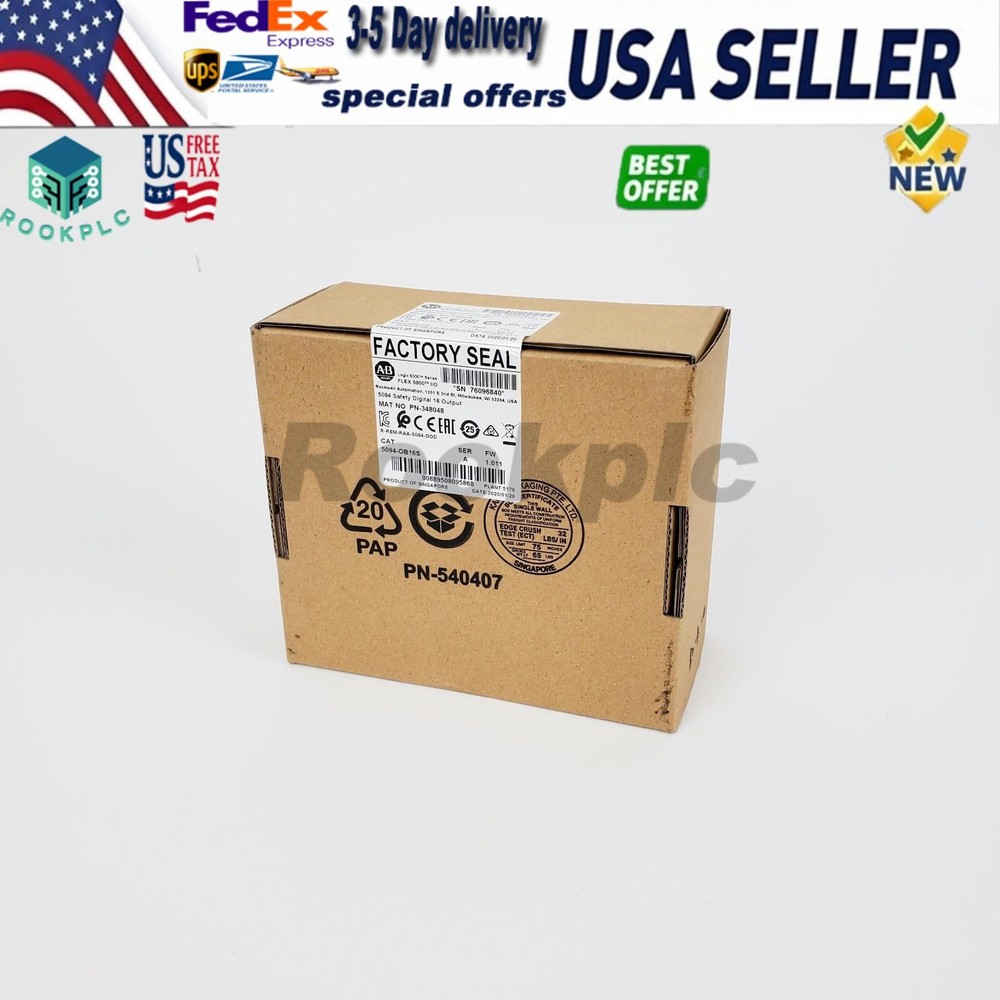 Allen Bradley 5094-OB16S Safety Module New Sealed 5094OB16S US Free Tax