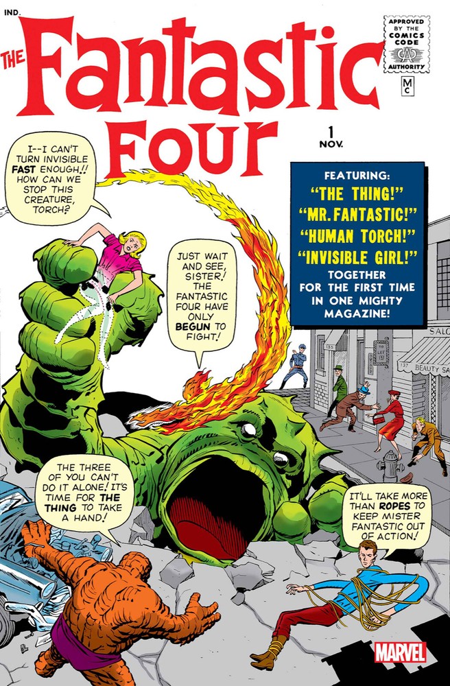 Fantastic Four #1 (1961) FACSIMILE Jack Kirby Cover (2025) PREORDER 3/5