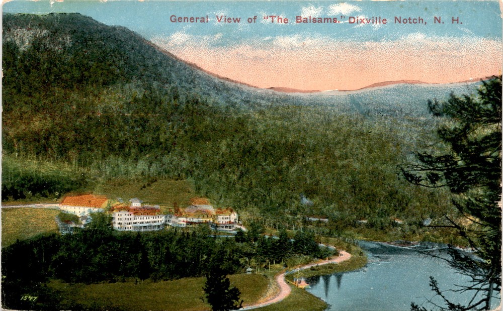 The Balsams-Dixville Notch, N. H., Raymond B. Shattuck Postcard