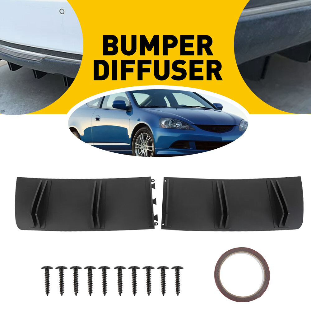 Rear Diffuser Fin Bumper Lip Splitter Spoiler For Cadillac CTS XTS ATS CT4 CT5 M