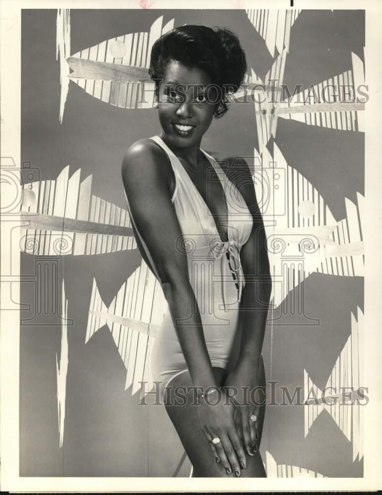 1977 Press Photo Twanna Kilgore, Miss Black America Pageant - sap64552