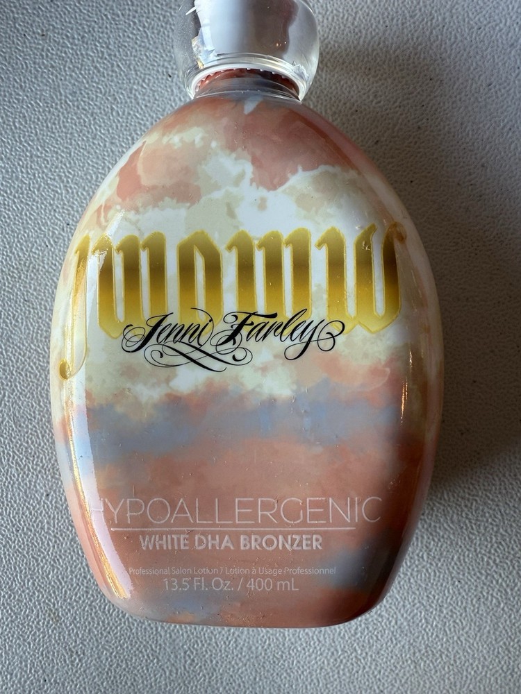 JWOWW White DHA Hypoallergenic Bronzer Tanning Lotion 13.5oz for Sensitive Skin