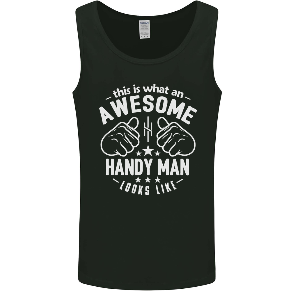 An Awesome Handy Man Looks Like Mens Vest Tank Top