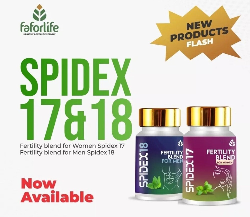 Spidex 17 & Spidex 18  male And Female Fertility Blends