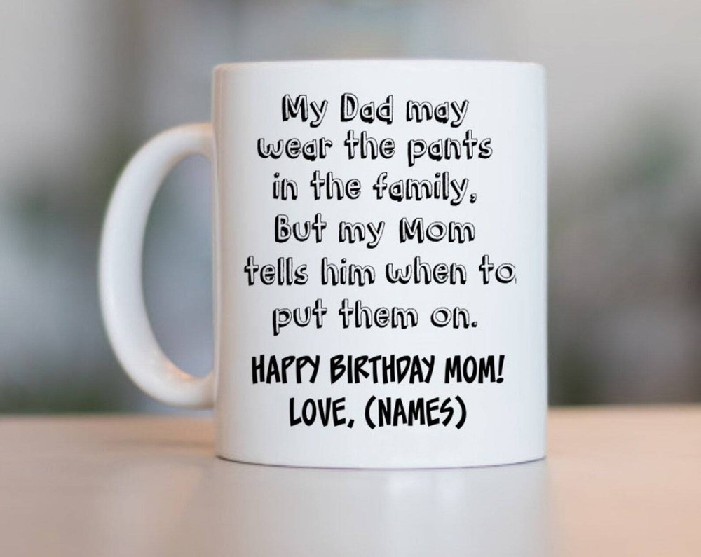 Mom Birthday Gift Mug Custom Custom Gift For Mom Mom Gift Mom Mug Mom