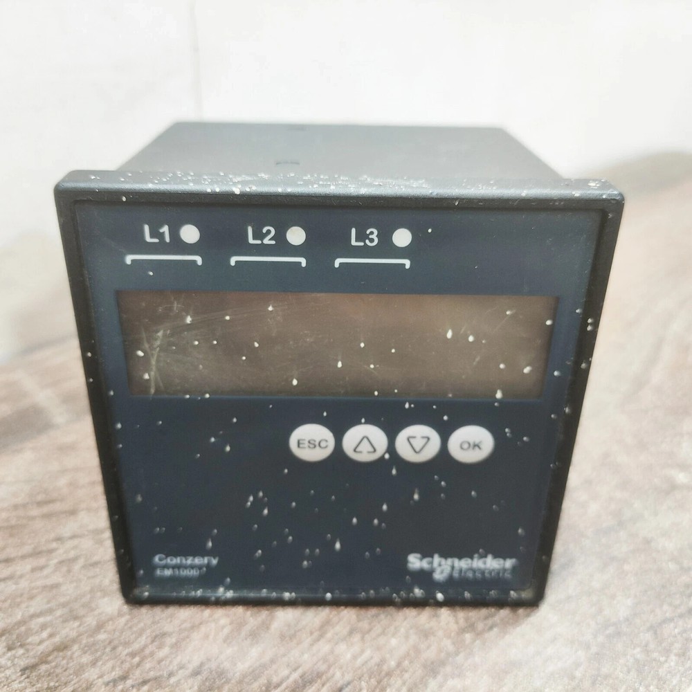 Schneider Electric Conzerv EM1000 Energy Meter 30002568 | Used | Industrial