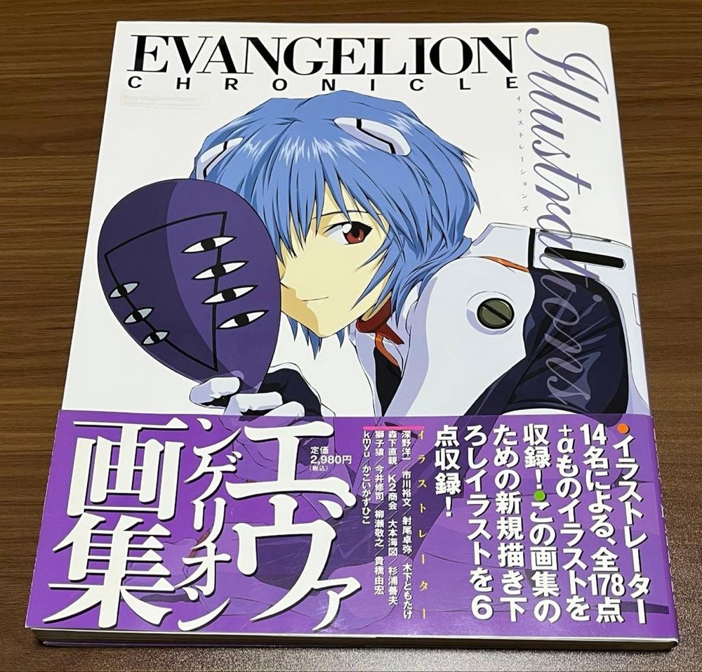 Evangelion Chronicle Illustrations Art Book Japanese Edition ISBN 9784048912751