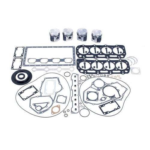 Case IH Engine Rebuild Kit with Standard Pistons Less Bearings