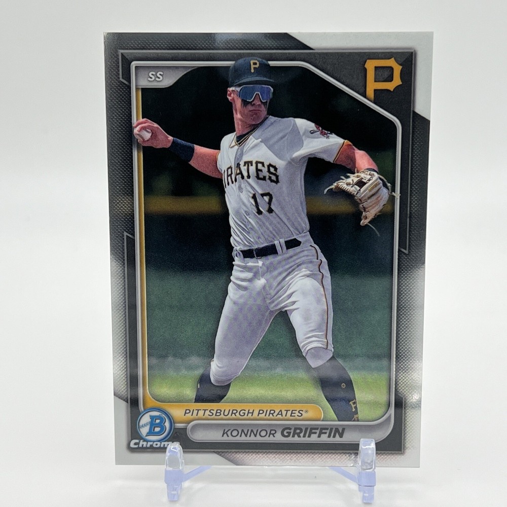 2024 BOWMAN DRAFT CHROME KONNOR GRIFFIN IMAGE VARIATION SSP PIRATES