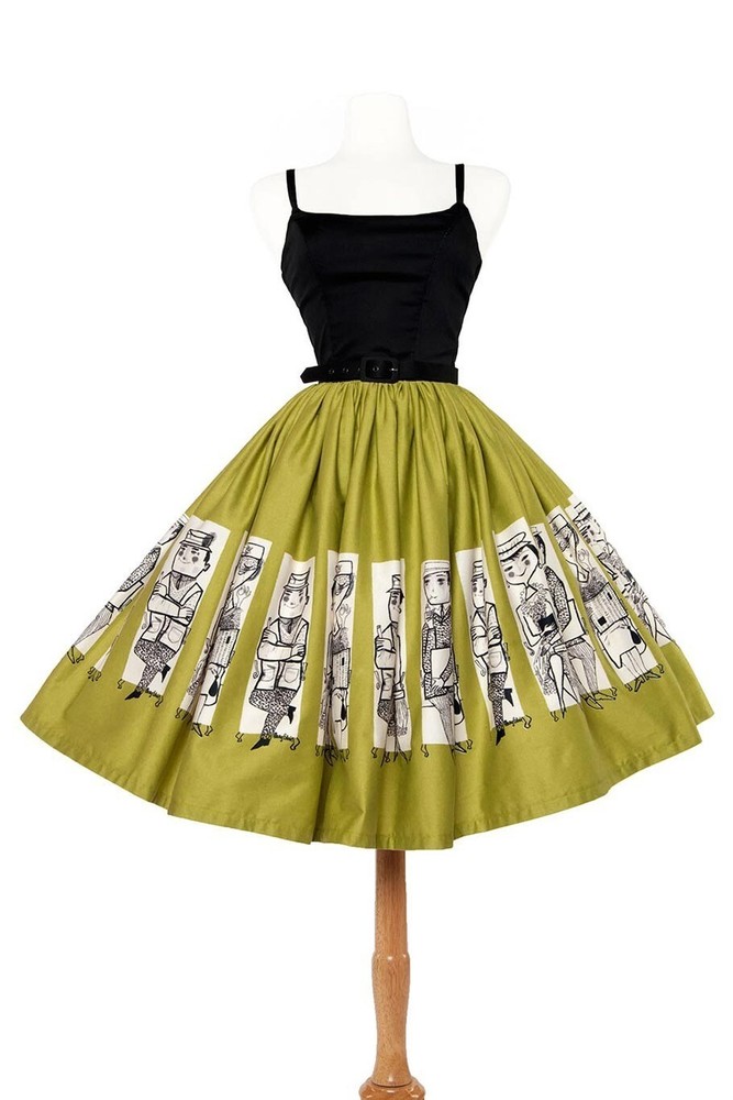 Pinup Girl Clothing Couture Mary Blair Disney dress rockabilly retro pinup mod