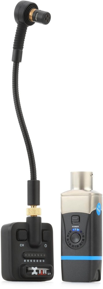 Xvive U7 Saxophone and Trumpet Wireless System - Black