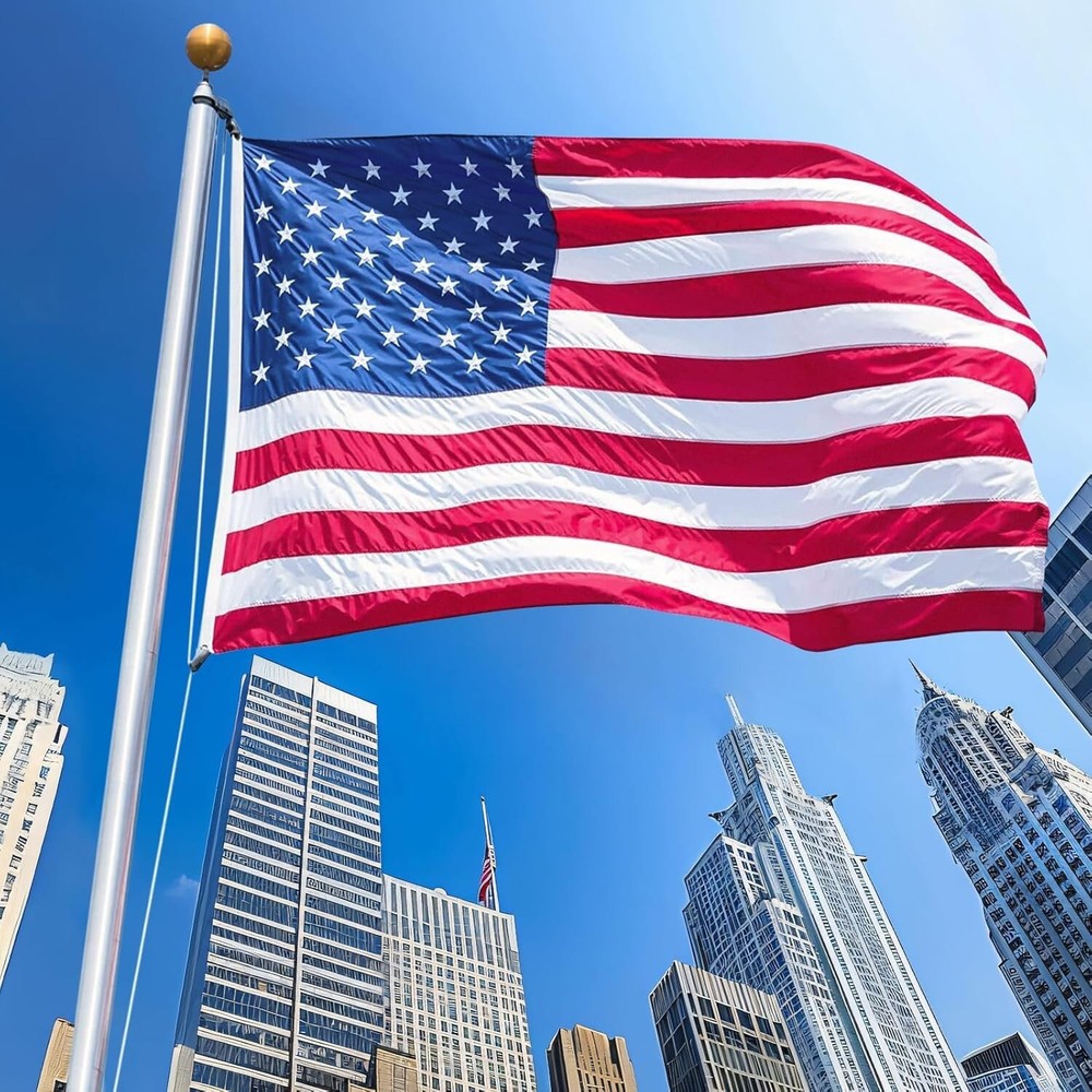 American Flag 3x5 FT Heavy Duty 210D Longest Lasting Outdoor US Flag