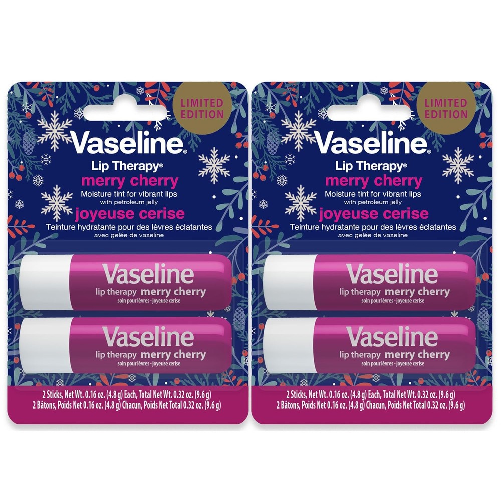 Lip Therapy Stick Twin Pack – Merry Cherry Holiday Limited Edition 2-Pack