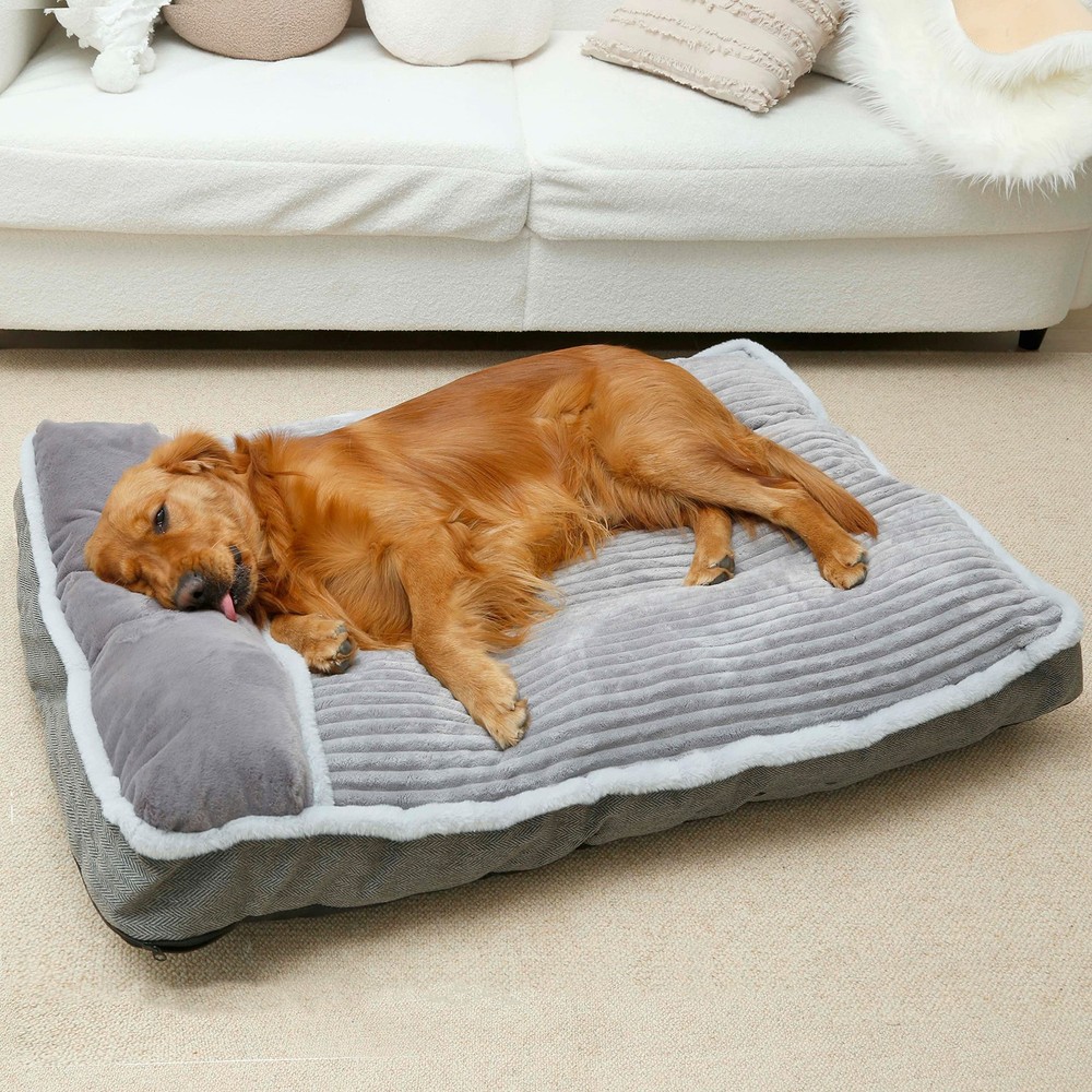 Super Soft Dog Bed for Crate Kennel or Sofa in Medium & Jumbo Sizes