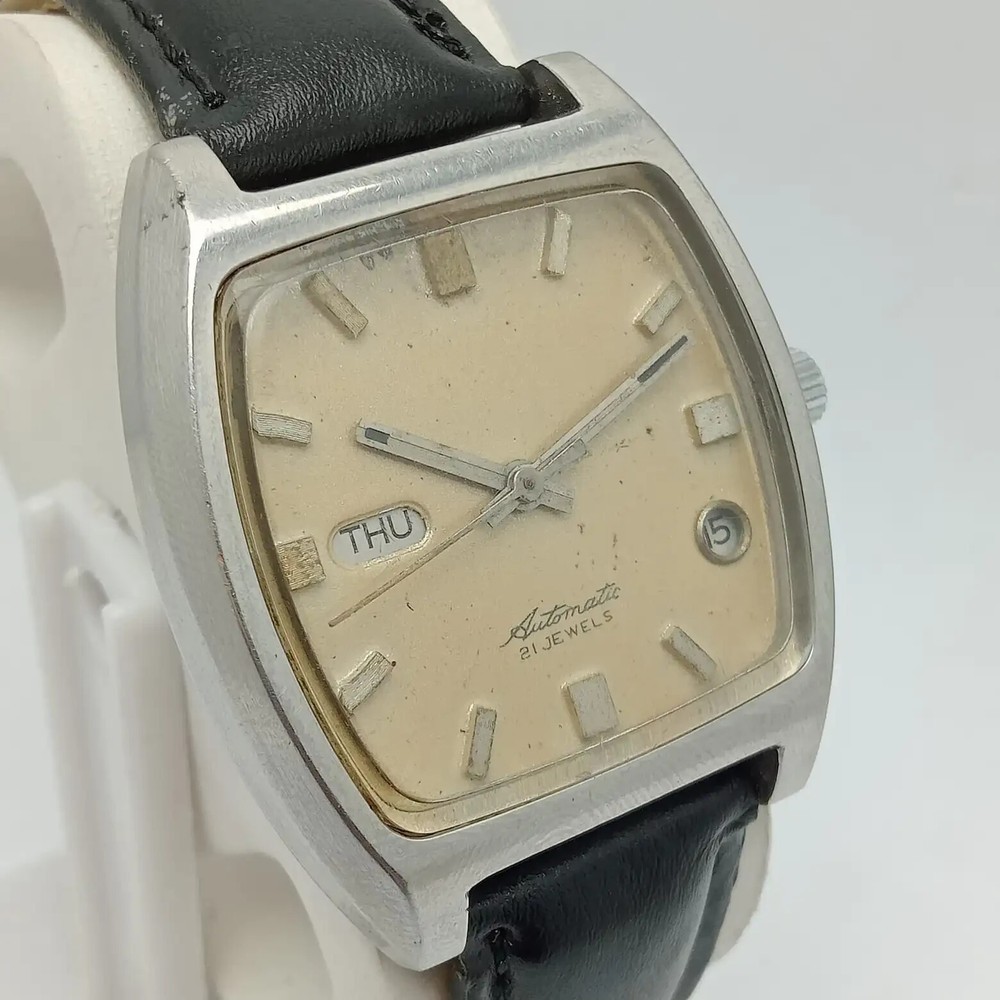 Citizen Automatic Vintage Men’s Day Date Watch 4-521668Y