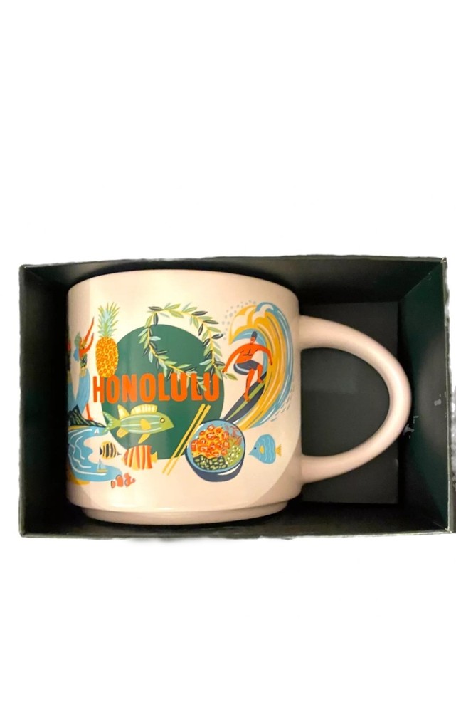 2024 Starbucks Discovery Series | HONOLULU 14 Ounce Mug | Hawaii Collection