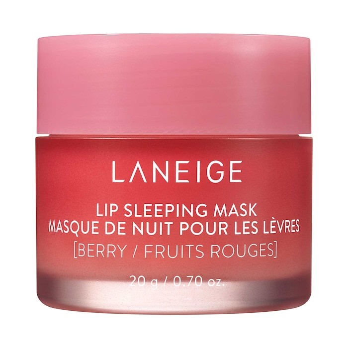 Lip Sleeping Mask Intense Hydration with Vitamin C,Berry,0.70 oz New