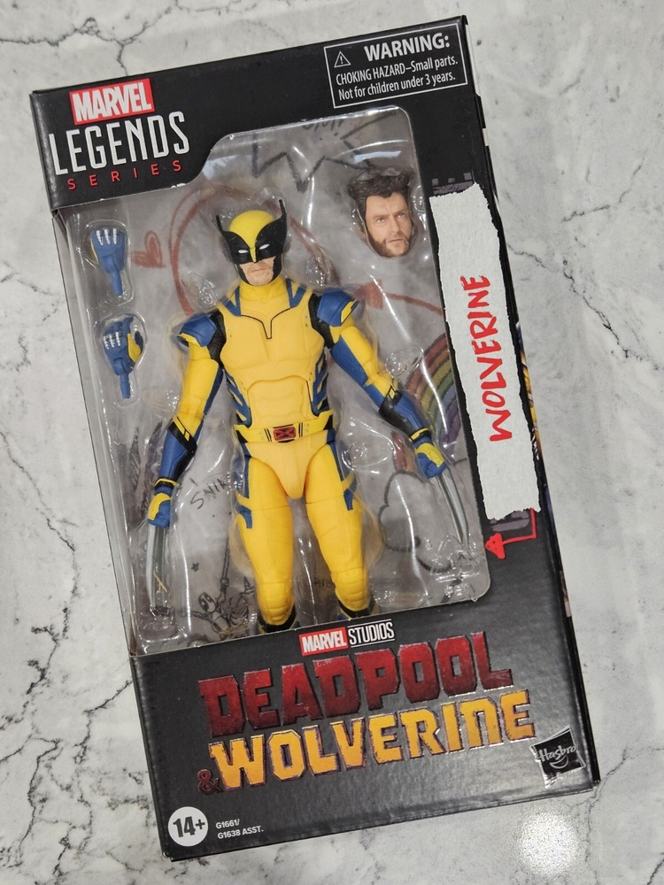 Marvel Legends 6-inch Wolverine Action Figure from Deadpool & Wolverine Movie