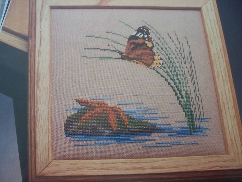 Butterfly By The Bay OOP Cross Stitch PATTERN (X)
