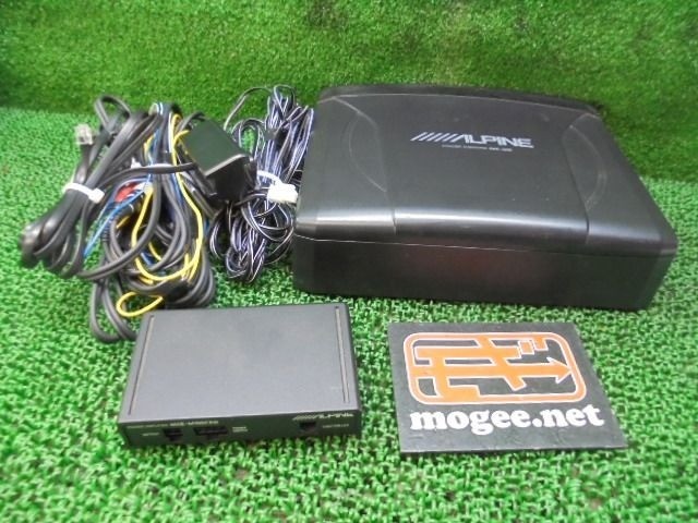 Alpine SWE-1200 8-Inch 150W Powered Under-Seat Subwoofer Tested Working