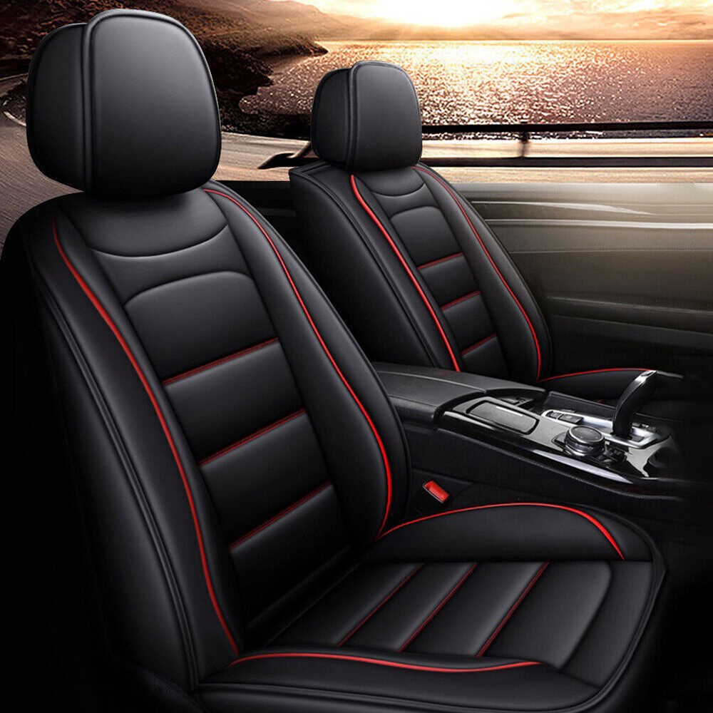 Anti-slip 5-Seat Covers Pu Leather Protector Pad For Chevrolet Impala 2014-2020