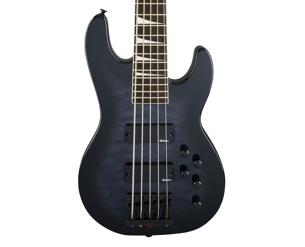 B-Stock Jackson JS Series Concert Bass JS3VQ - Transparent Black Burst