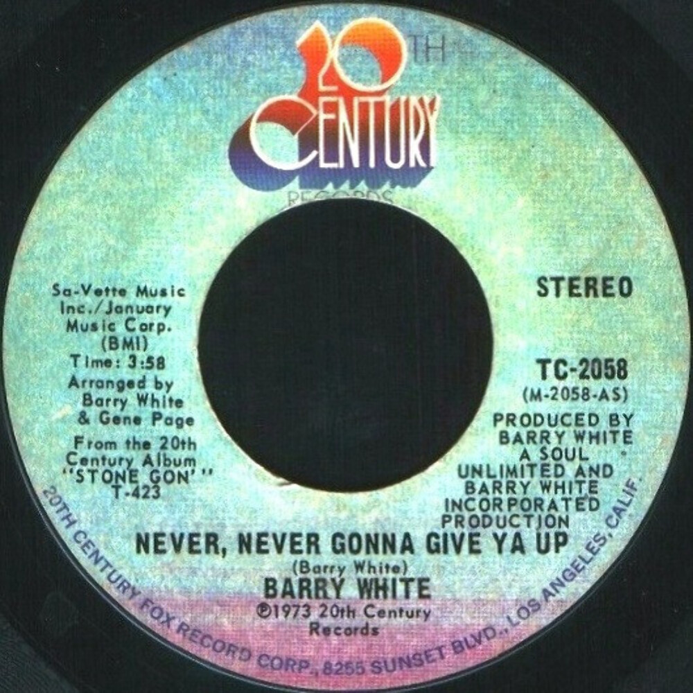 Barry White - Never, Never Gonna Give Ya Up (7