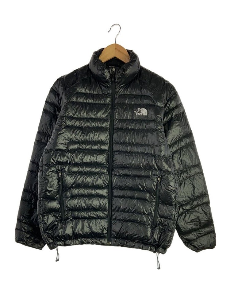 The North Face Down Jacket Nd91501Z M Nylon Black Plain
