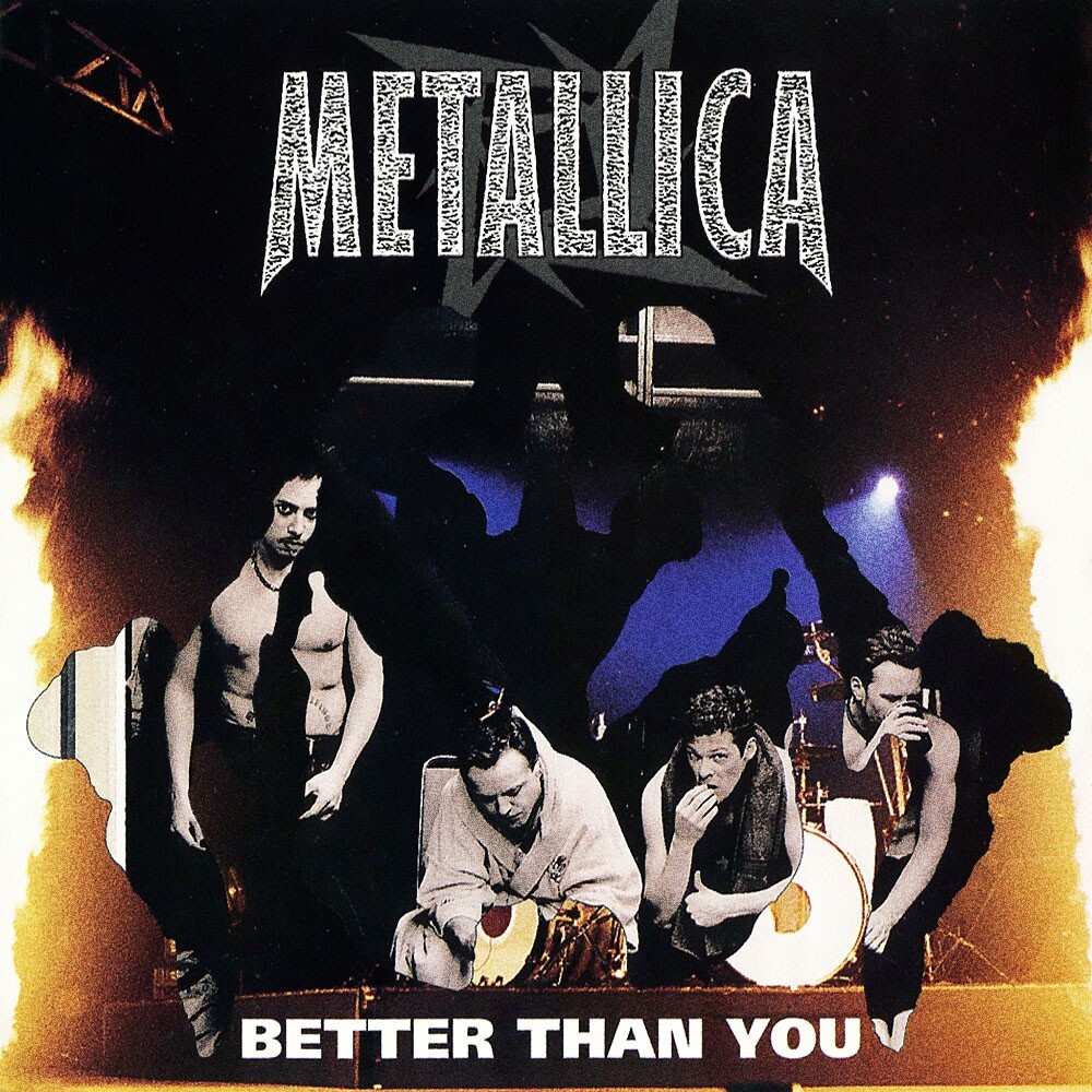 Metallica Better Than You Song Poster 18x24 inch Free Shipping