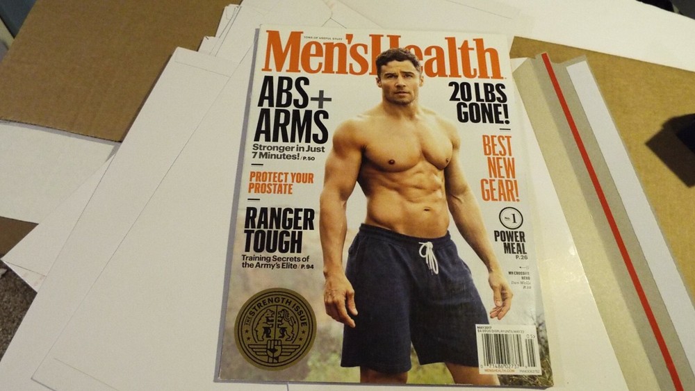 Men's Health May 2017 Abs + Arms