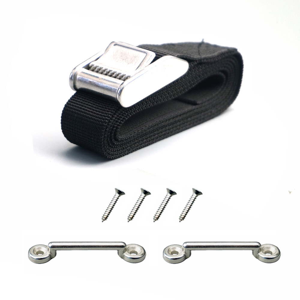 FZOUER Boat Marine Heavy Duty Battery Hold Down Strap Tie Down Strap
