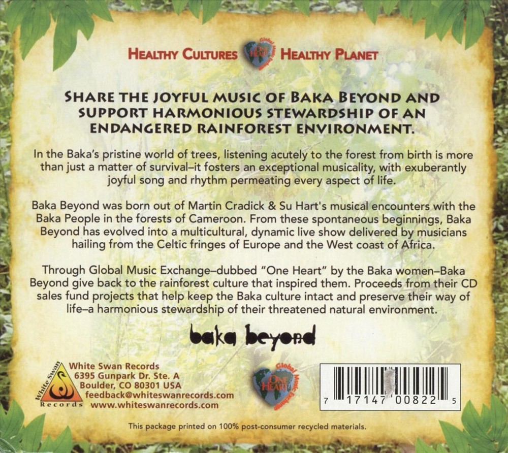 BAKA BEYOND CALL OF THE FOREST NEW CD