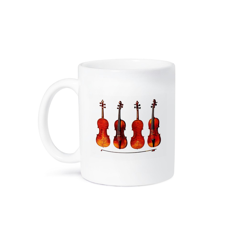 3dRose Stradivarius Violins Themed Coffee Mug