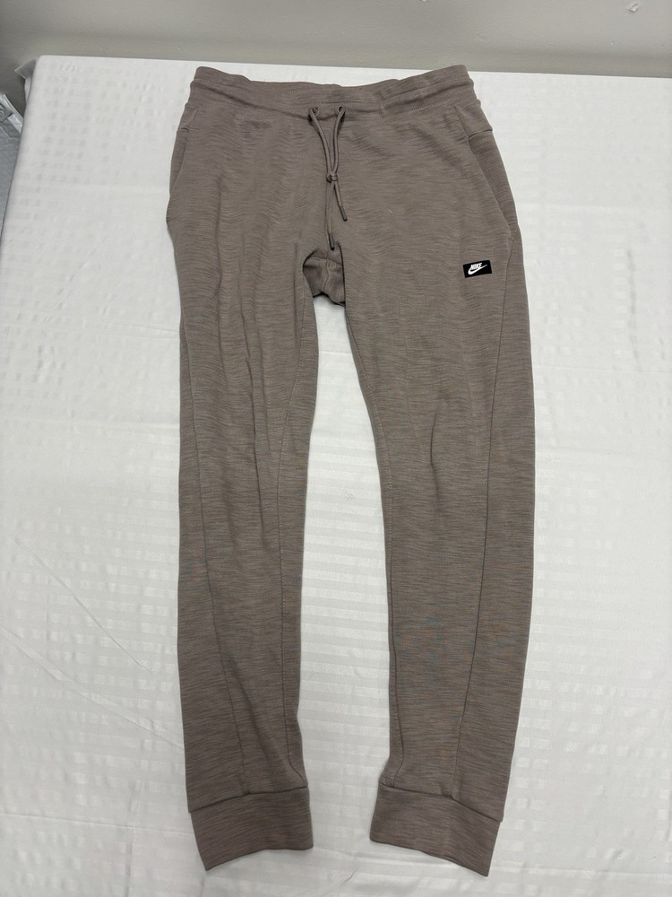 Nike Sportswear Cuffed Jogger Pants Pumice Brown Beige Mens Size Medium