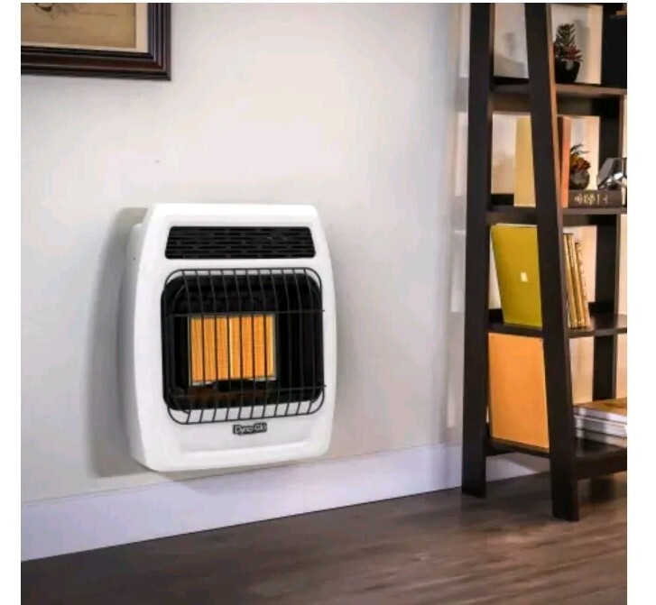 Dyna-Glo 12000 BTU NG Infrared Vent Free Wall Heater - White (IR12NMDG-1)