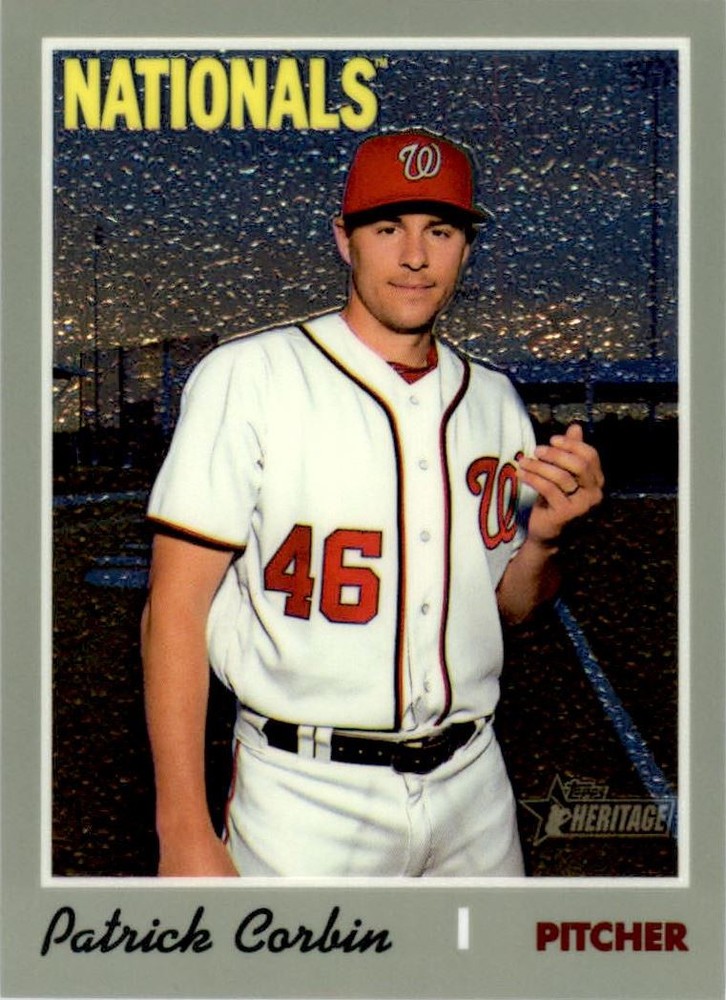 2019 Topps Heritage Chrome #THC530 Patrick Corbin /999