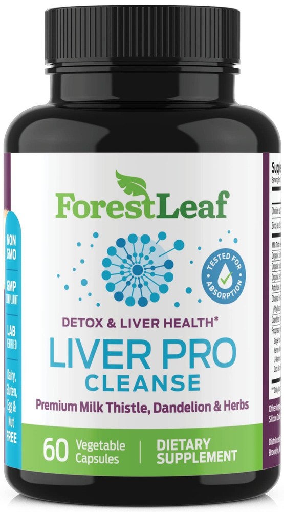 Liver Cleanse Detox & Repair Supplement for Fatty Liver Support with Natural Ingredients