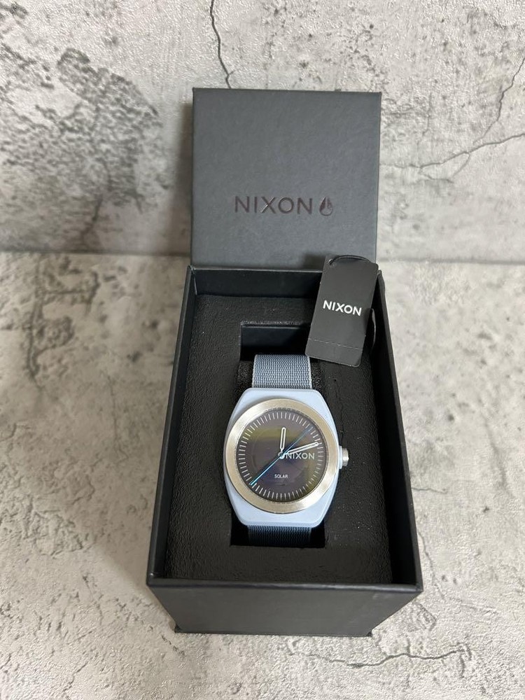 Nixon Solar-Powered Analog Watch Eco-Friendly Timepiece