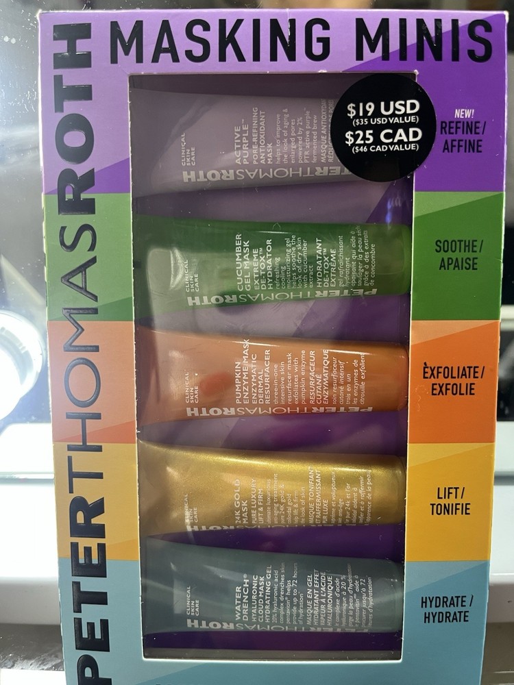 PETER THOMAS ROTH 5-Piece Mini Mask Kit Authentic