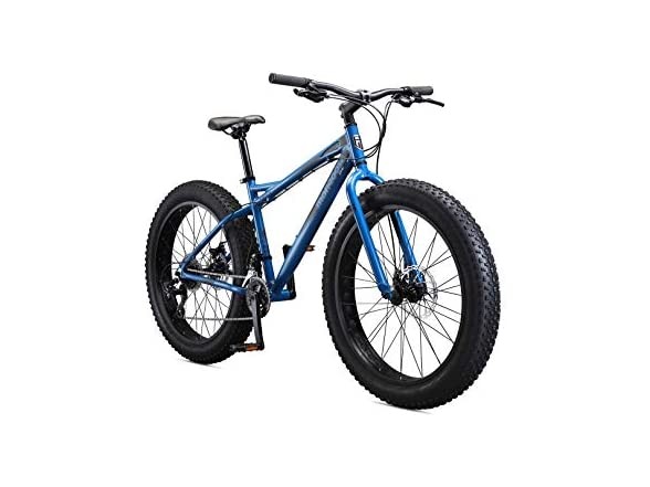 Mongoose Juneau Fat Tire MNT Bike 16-S Blue One Size