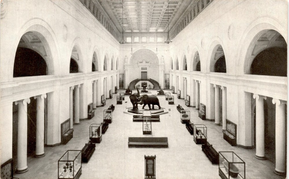 Chicago Natural History Museum, Field Museum of Natural History, Postcard
