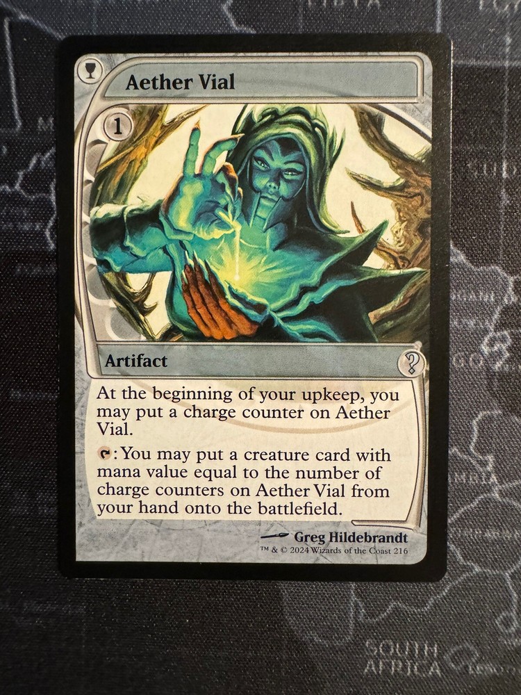 Mystery Booster 2 Aether Vial MTG Magic NM/M Future Shifted NM In Hand