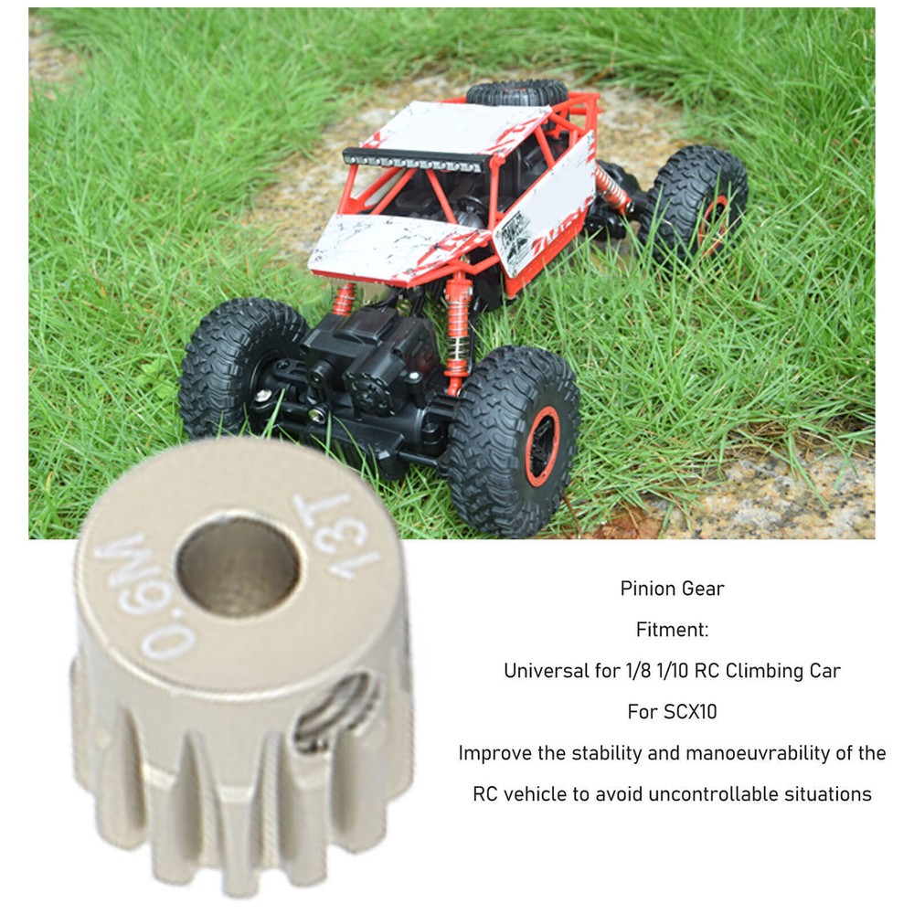 3.175mm Pinion Gear High Hardness Wear Resistant Rugged Long Lasting Universal